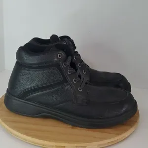 Orthofeet Highline Black Men's Comfort Boots Size 9