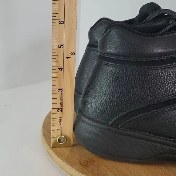 Orthofeet Highline Black Men's Comfort Boots Size 9