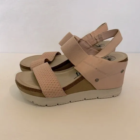OTBT Women's Moon Child Sandals warm pink size 9.5