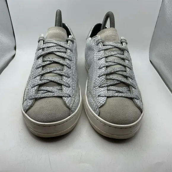 P448 snake print leather sneakers size EU 39