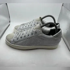 P448 snake print leather sneakers size EU 39