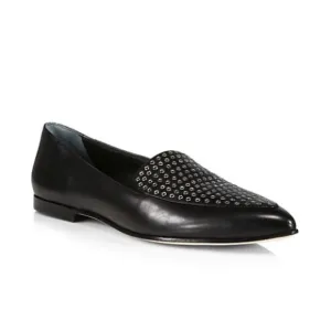 PAIGE Brea Grommet Leather Loafers