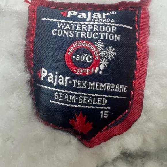 Pajar Canada Women Grip Duck Boot Winter Hi Snow Waterproof Size 37 (6-6.5) EUC