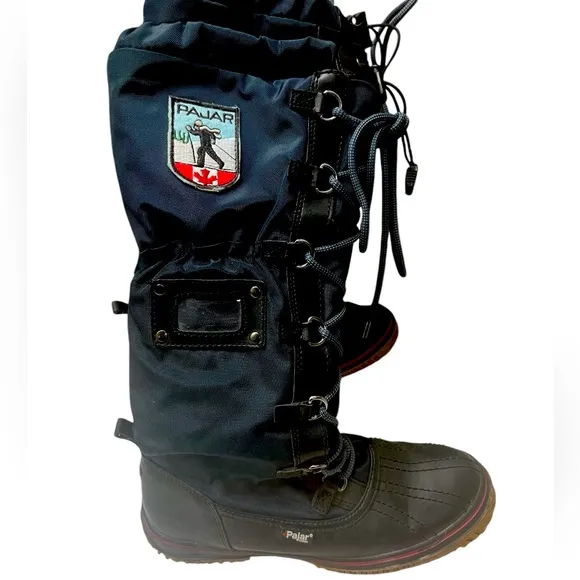 Pajar Canada Women Grip Duck Boot Winter Hi Snow Waterproof Size 37 (6-6.5) EUC