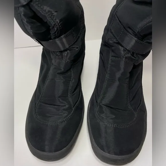 PAJAR Canada Women’s Thermal Winter Pull On Boots Size 38 (US 7) Black