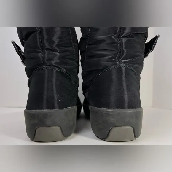 PAJAR Canada Women’s Thermal Winter Pull On Boots Size 38 (US 7) Black