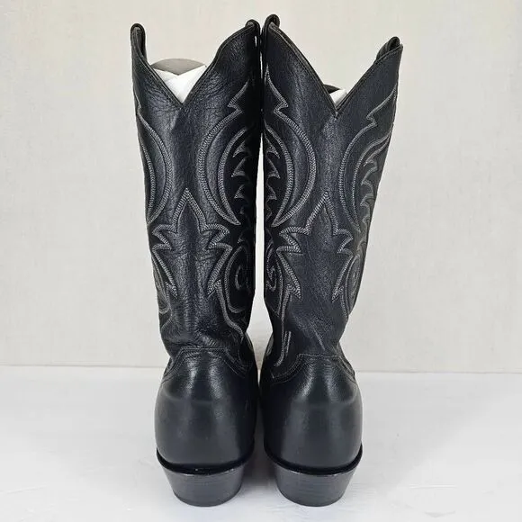 Panhandle Slim Men's Western Boots Black 8 Wide New