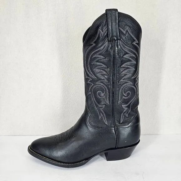 Panhandle Slim Men's Western Boots Black 8 Wide New