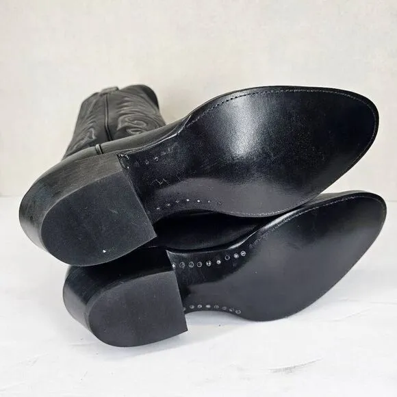 Panhandle Slim Men's Western Boots Black 8 Wide New