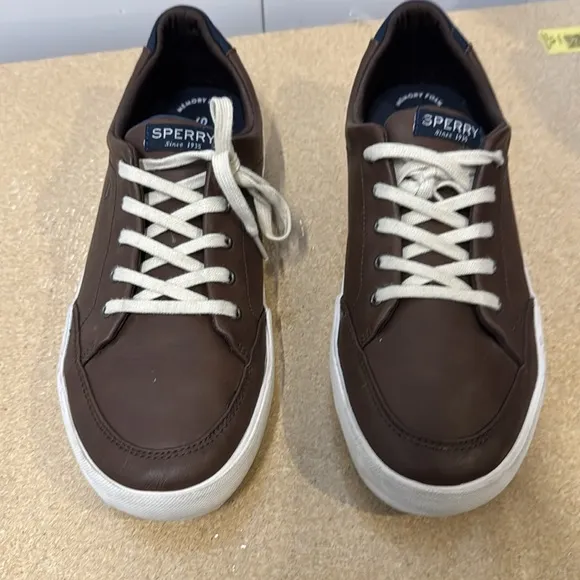 perry Faux-Leather Sneakers (1419)