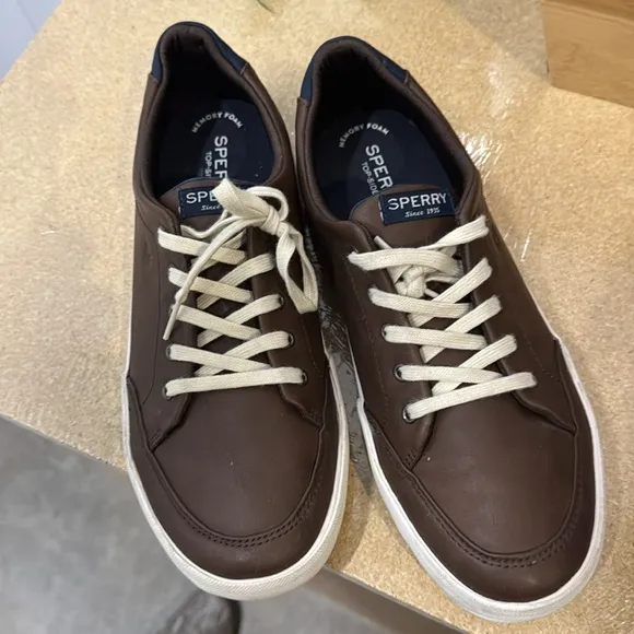 perry Faux-Leather Sneakers (1419)