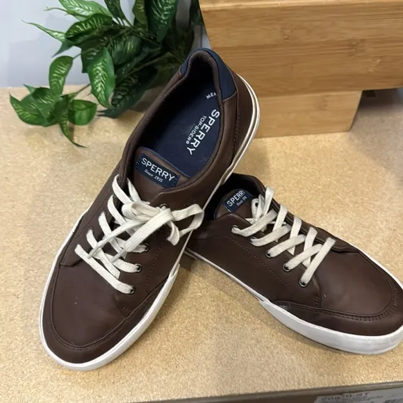perry Faux-Leather Sneakers (1419)