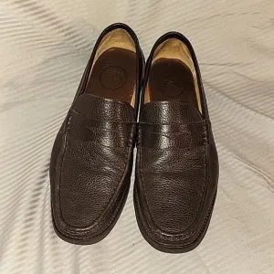 PETER MILLAR Men's Business Casual Formal Leather Penny Loafers 8.5