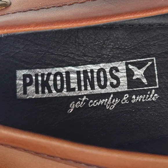 Pikolinos loafers women's 11 brown leather Aviles horsebit chunky lug new $190