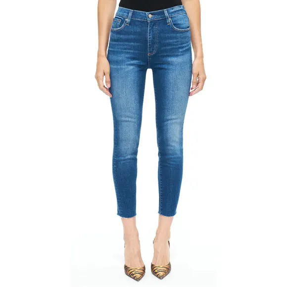 Pistola Aline High Rise Skinny Crop