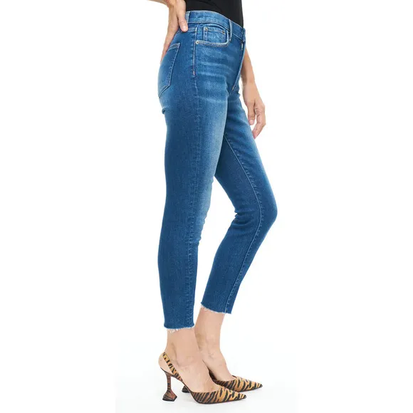 Pistola Aline High Rise Skinny Crop