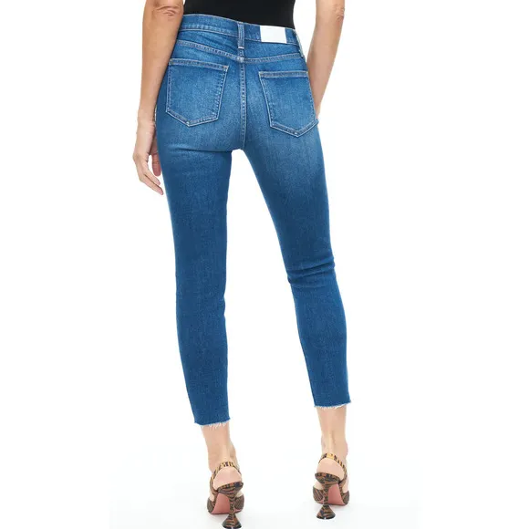 Pistola Aline High Rise Skinny Crop