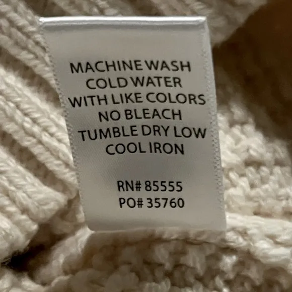 PISTOLA Leigh Relaxed Fit Sweater- Ivory- Midnight Cream Stripe - M