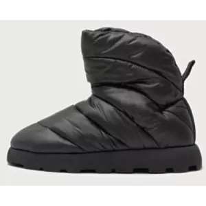 Piumestudio‎ Luna Black Pillow Boot Womens 37 Evereve Ankle Bootie Vegan New 6