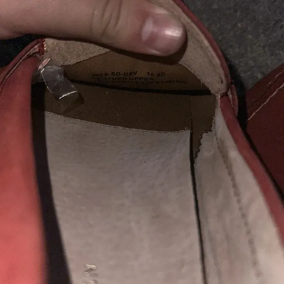 Polo Ralph Lauren Leather Red Loafers