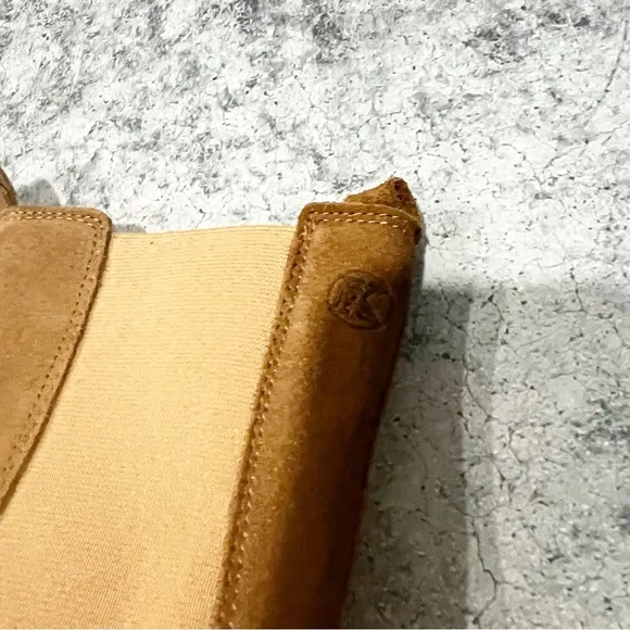 Post Xchange Brown Suede Lug Zip Boots Size EU 37 US 6.5