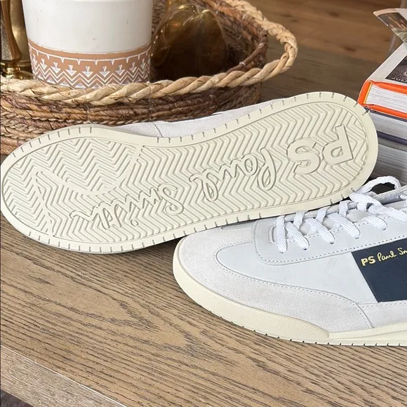 PS Paul Smith Men's Dover Sneakers - White and Black