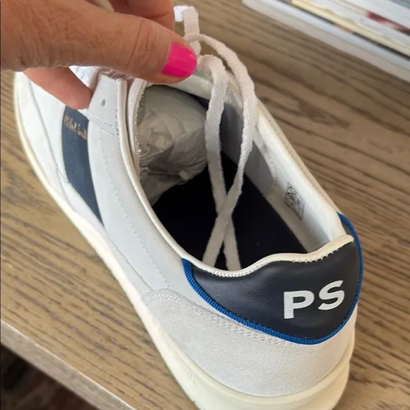 PS Paul Smith Men's Dover Sneakers - White and Black