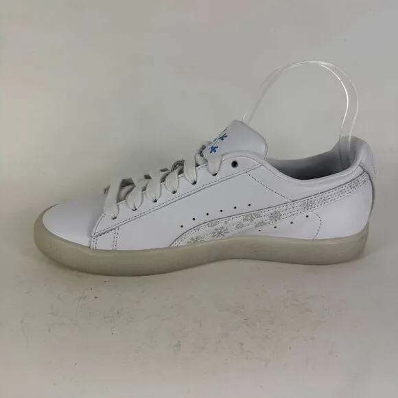 PUMA Clyde NYC Flagship Athletic Sneakers Women's 9.5 White Lace-Up 383754-01