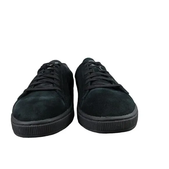 Puma Shoes Mens 13 Sneakers Lifestyle Suede Classic Black Croc Embossed Lace Up