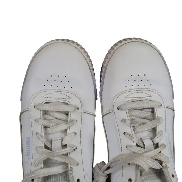 Puma Shoes Womens 7 Sneakers Lifestyle Trainers Carina Street Pastel Platform