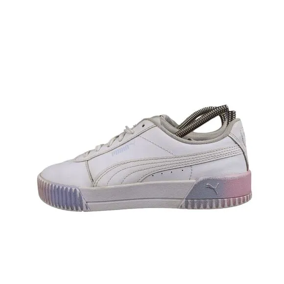 Puma Shoes Womens 7 Sneakers Lifestyle Trainers Carina Street Pastel Platform