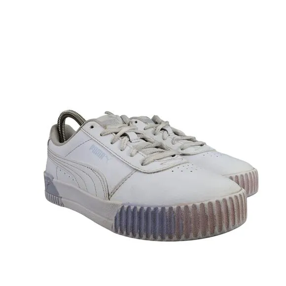 Puma Shoes Womens 7 Sneakers Lifestyle Trainers Carina Street Pastel Platform