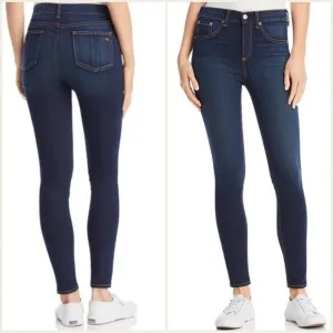 rag &amp; bone High Rise Skinny Jeans in Bedford - Size 29