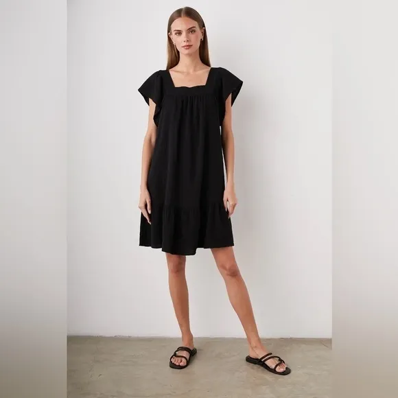 Rails Everdeen Gauzy Cotton Trapeze Dress - Size M