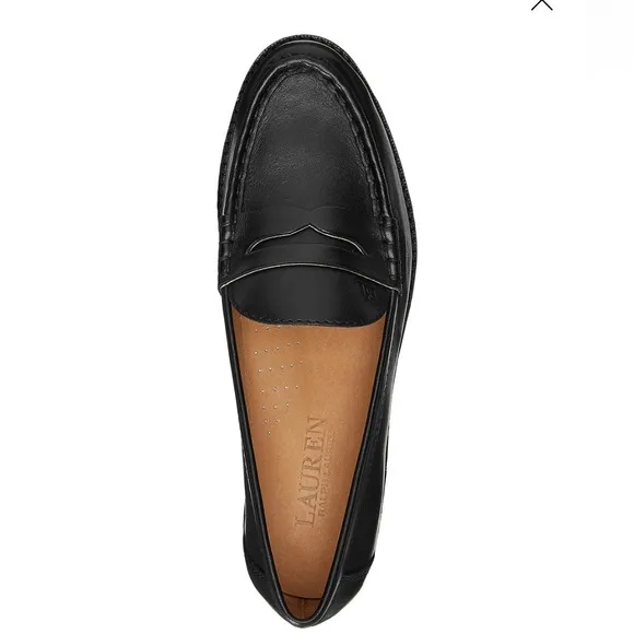 Ralph Lauren Women’s Wynnie Loafers - Black Size 6.5