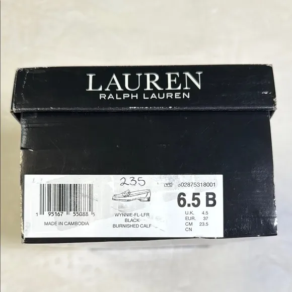 Ralph Lauren Women’s Wynnie Loafers - Black Size 6.5