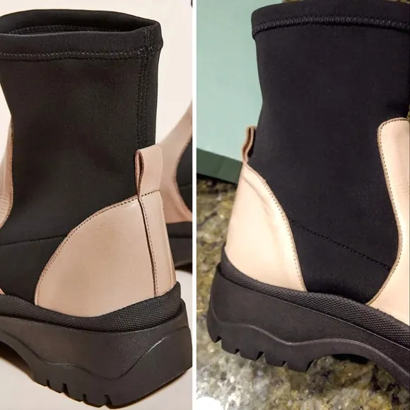 RARE*ANTHRO ÁNGEL ALARCÓN Alder Neo Strobe Full Grain Leather Chelsea Boots $298