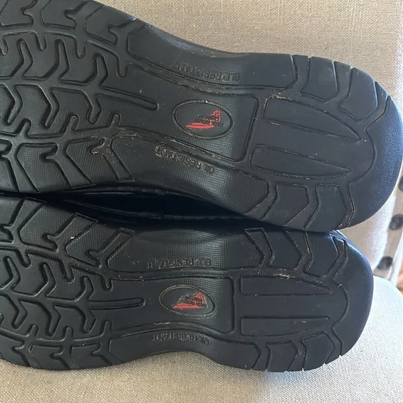 Red Wing Men’s Leather Slip On Loafers Black Size 11.5