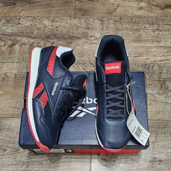 Reebok  Navy and Red Sneakers youth boys 4Y