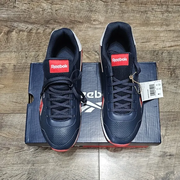 Reebok  Navy and Red Sneakers youth boys 4Y