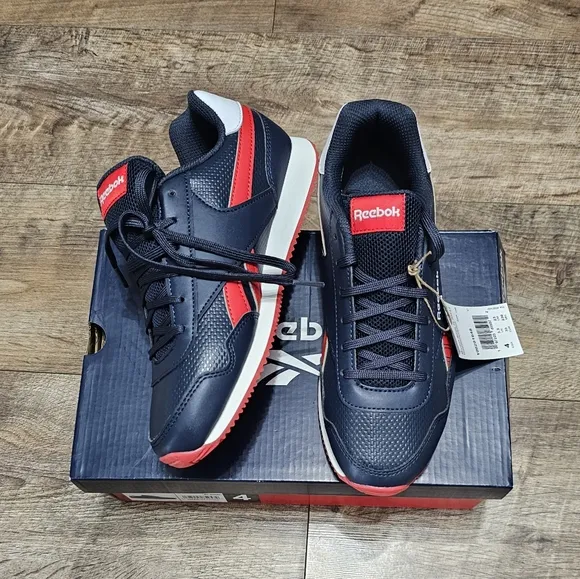 Reebok  Navy and Red Sneakers youth boys 4Y