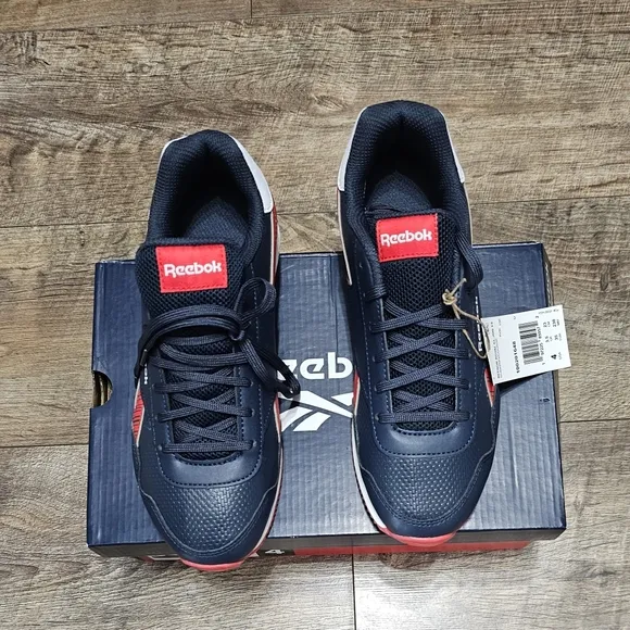 Reebok  Navy and Red Sneakers youth boys 4Y