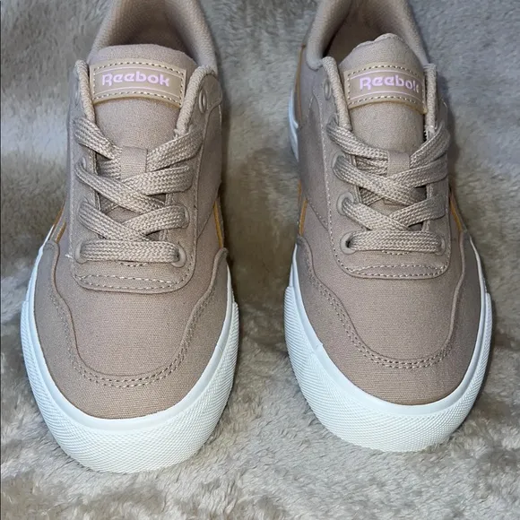 Reebok Tan Suede Sneakers Modern Minimalist Design