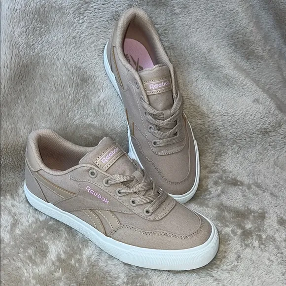 Reebok Tan Suede Sneakers Modern Minimalist Design