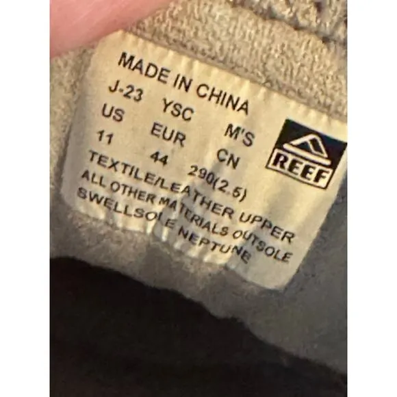 Reef Swellsole Neptune Sneaker M11 gray