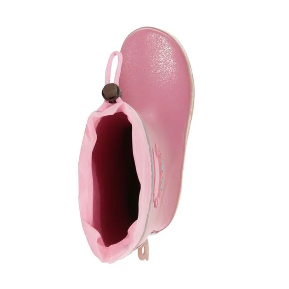 Regatta Childrens/Kids Peppa Pig Dinosaur Wellington Boots / Pink