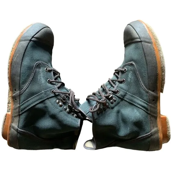 Remington Men’s Size 12 Felt Bottom River Fly Fishing Boots Green