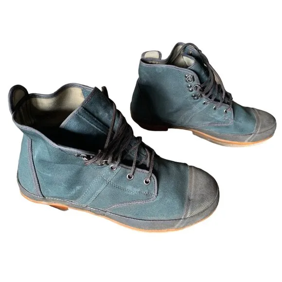 Remington Men’s Size 12 Felt Bottom River Fly Fishing Boots Green