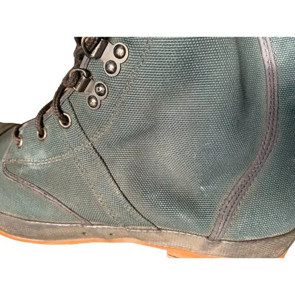 Remington Men’s Size 12 Felt Bottom River Fly Fishing Boots Green
