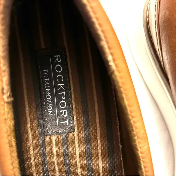 Rockport loafers Total Motion Craft Venetian Cognac SZ 9.5 NWOT Brand New